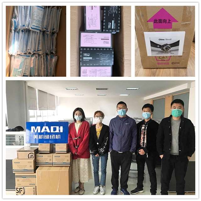 万里送温暖，，，，，，美机公司向外洋经销商援助抗疫物资